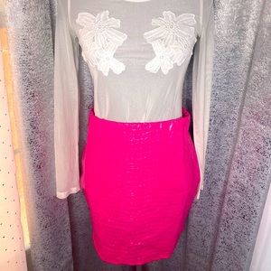 Roxy - Skirt (Neon Pink)